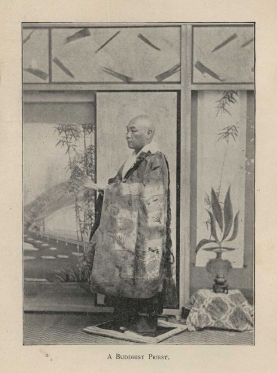 A BUDDHIST PRIEST.