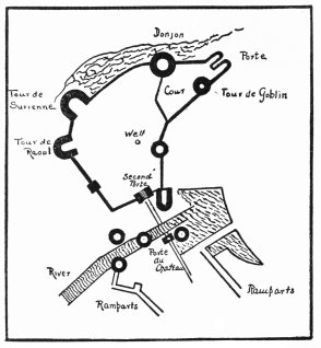 Plan of the Ancient Walls and Towers of Fougères