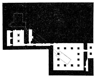 Plan du tombeau de Ti