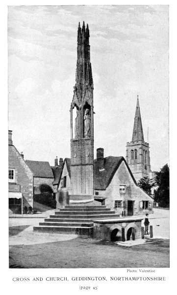 CROSS AND CHURCH, GEDDINGTON, NORTHAMPTONSHIRE