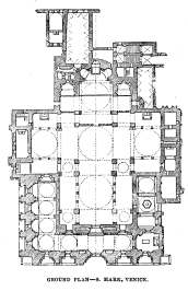 GROUND PLAN—S. MARK, VENICE.