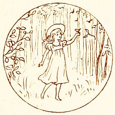 girl in forest