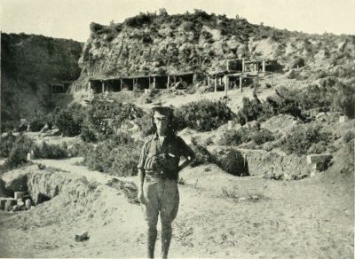 MAJOR STEVENSON COMMANDING BATTERY