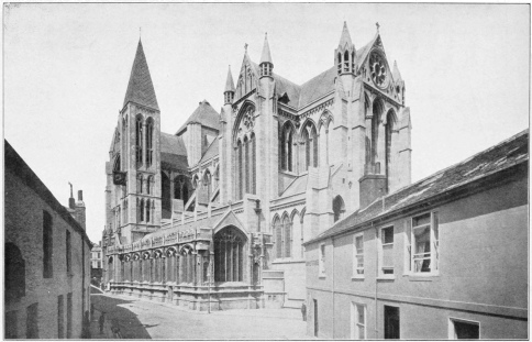 CATHEDRAL AT TRURO, CORNWALL, ENGLAND.